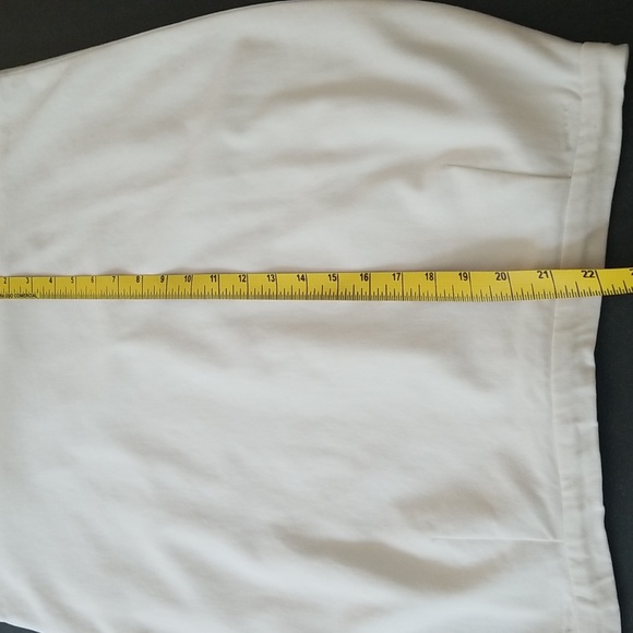 Burberry White Lined Pencil Skirt - Picture 7 of 11